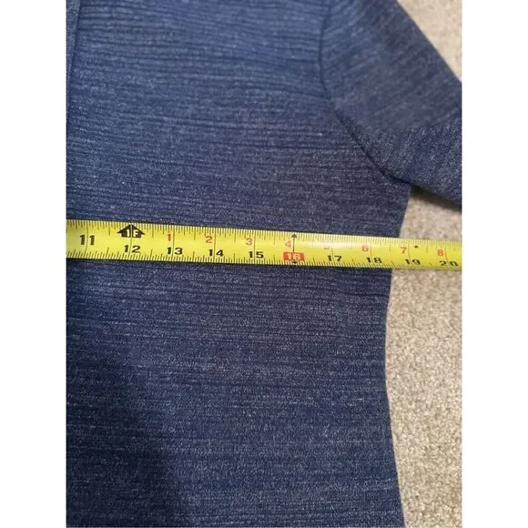 Pendleton Womens Medium Button Cardigan Sweater Cotton Heather Blue Lightweight - Picture 6 of 9